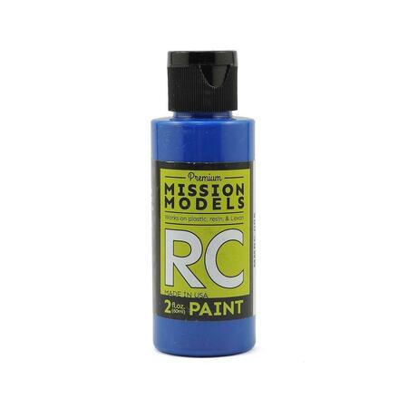 MISSION MODELS 2 oz Blue Acrylic Lexan Body Paint MIOMMRC-005